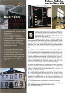 LO STUDIO - Büdinger Stadtleben Ausgabe Winter 2012