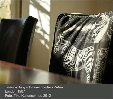 Toile de Jouy - Timney Fowler -  Zebra - 1987 London  