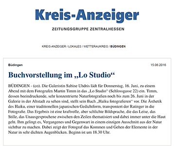 Buchvorstellung Martin Timm
