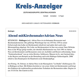 Ein Abend mit Adrian Neus im Lo Studio in Büdingen