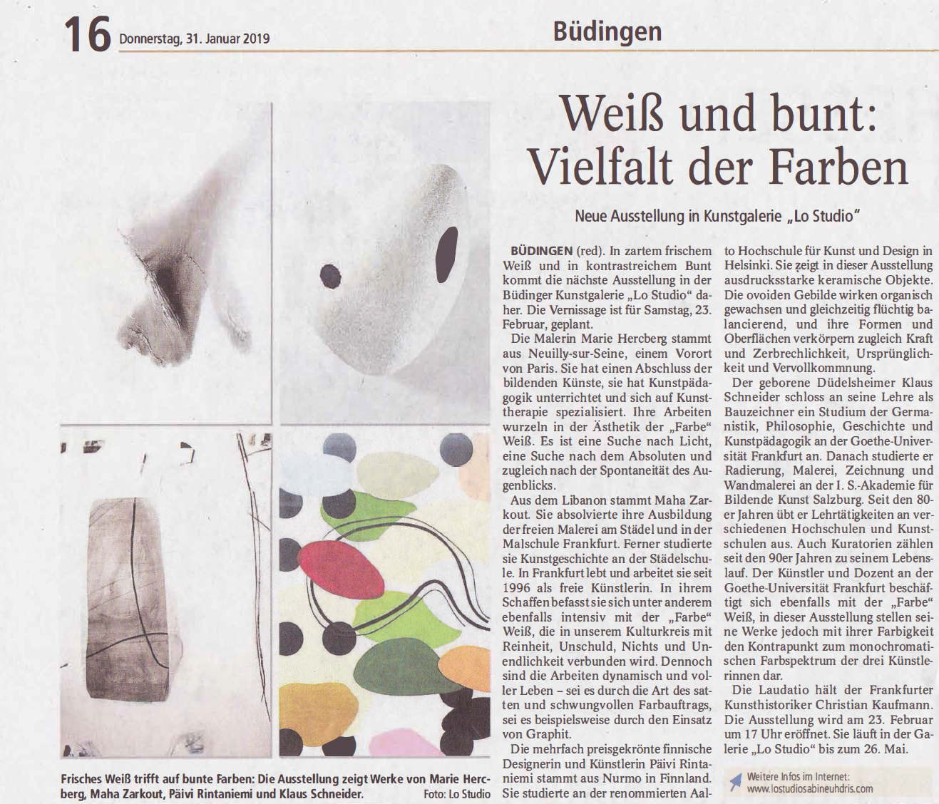 Kreis-Anzeiger v. 31.01.2019