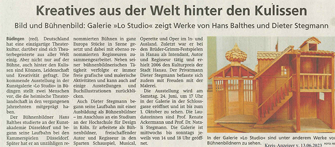 Kreatives aus der Welt hinter den Kulissen