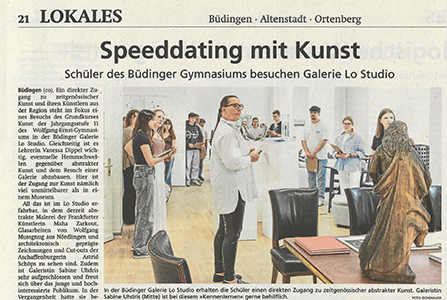 Speeddating mit Kunst