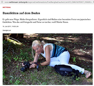 Wetterauer Zeitung 16.07.2017
